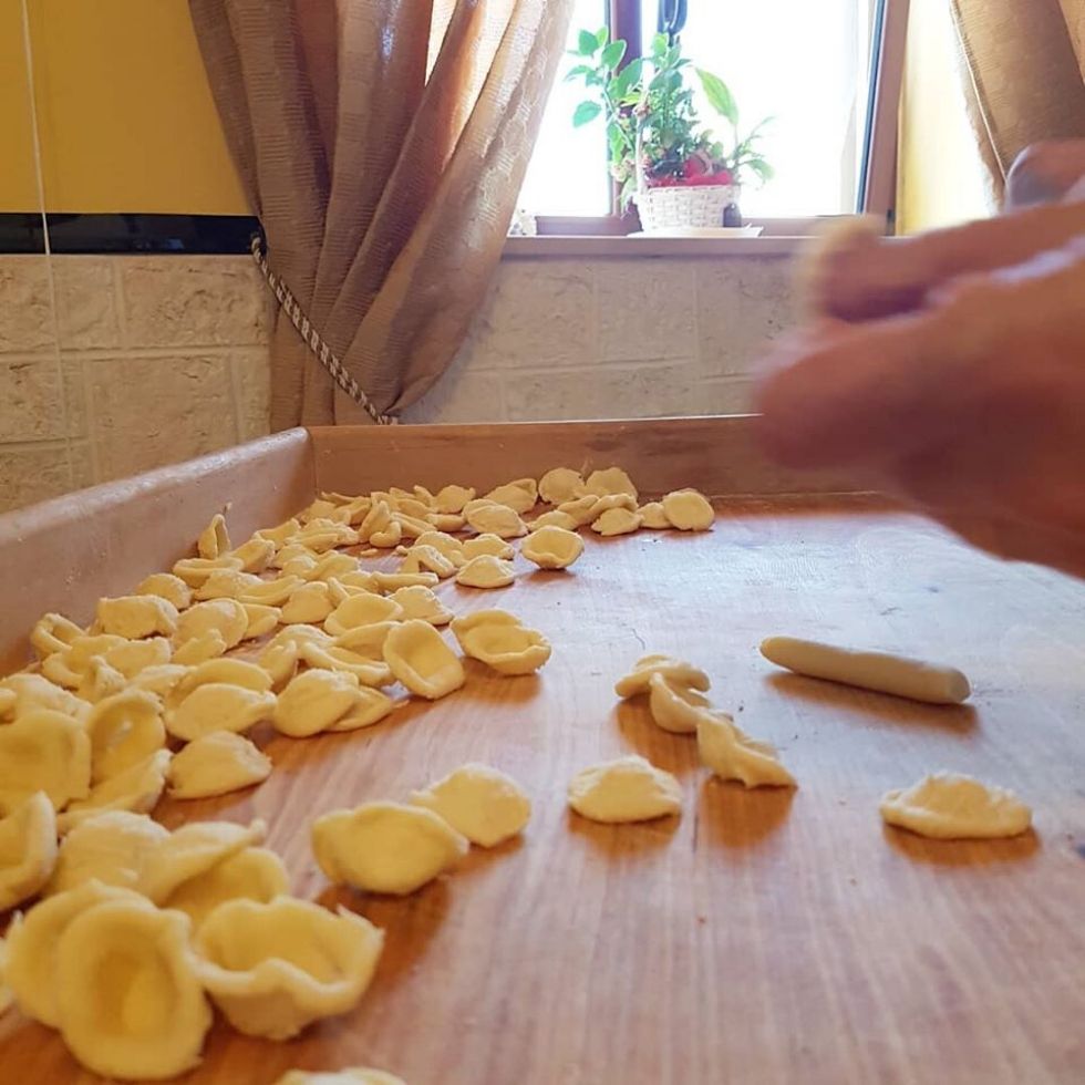 Le orecchiette della signora Mariella