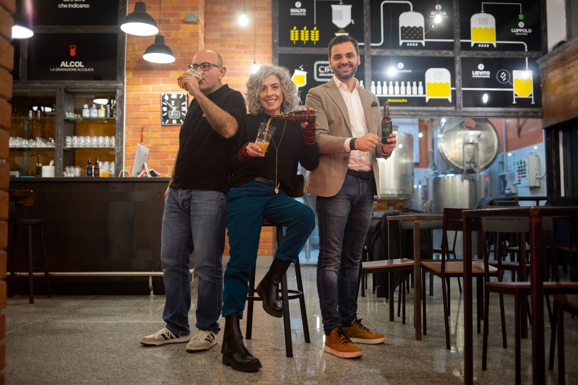 Il team di Birra Cifra