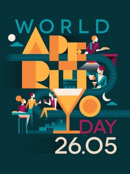 Il visual del World Aperitivo Day 2023