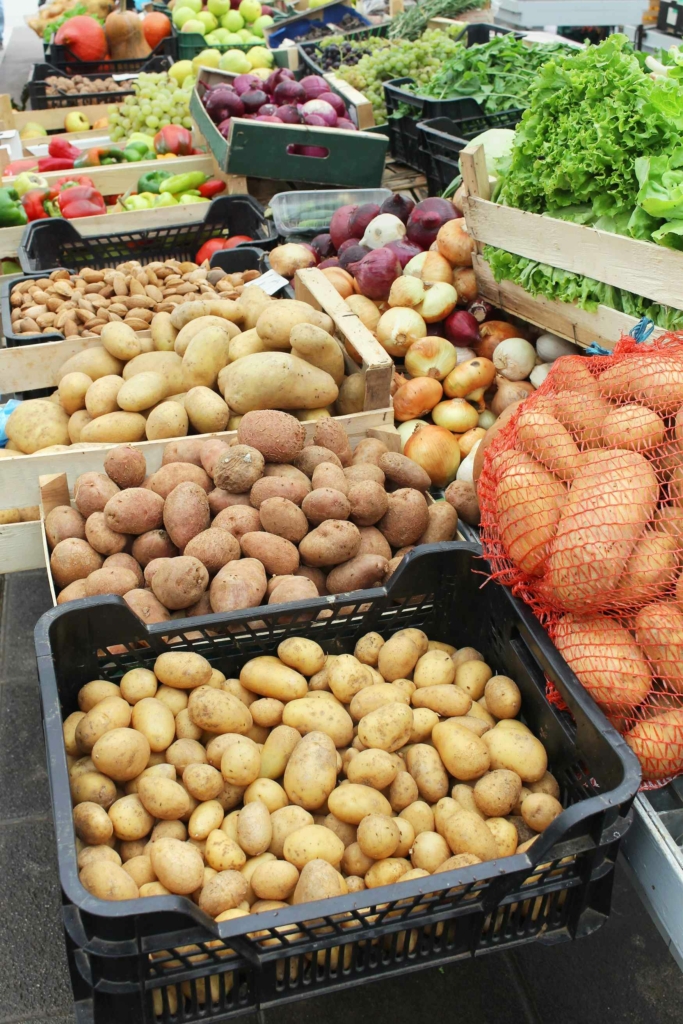 varietà di patate, esempio di biodiversità alimentare