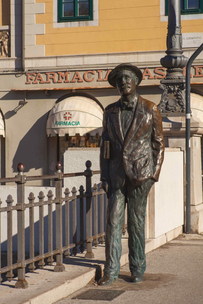 statua di James Joyce a Trieste