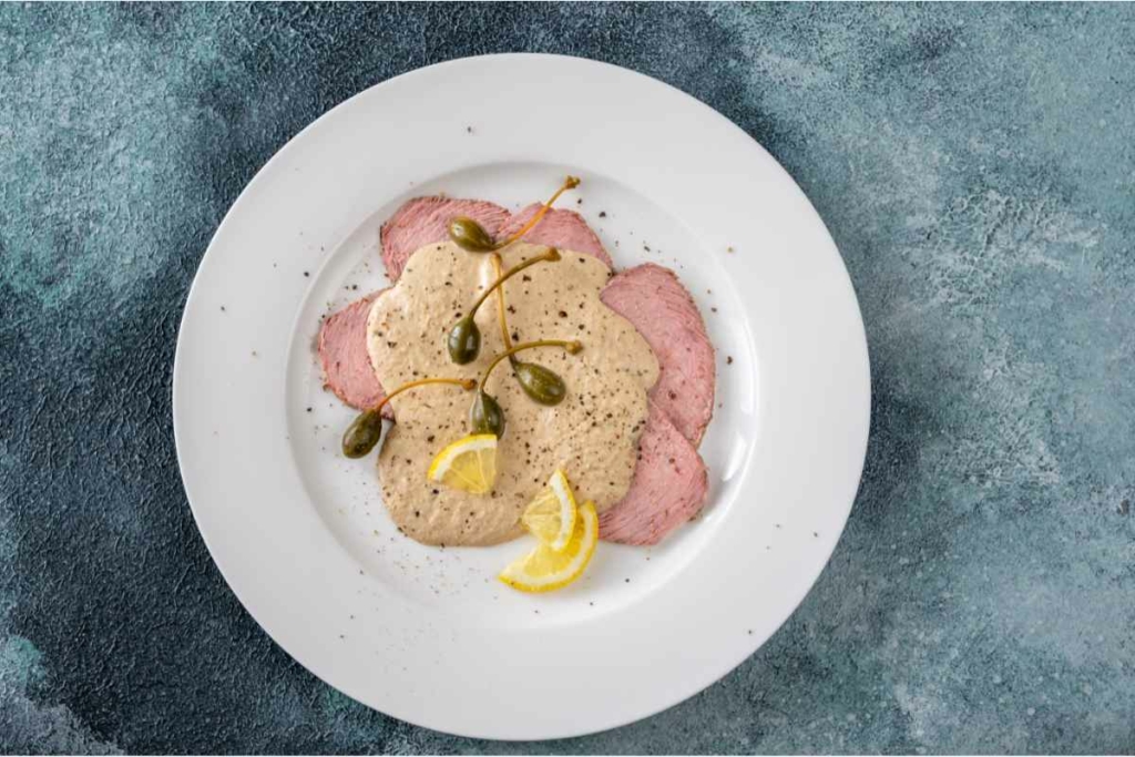 Vitello tonnato con maionese